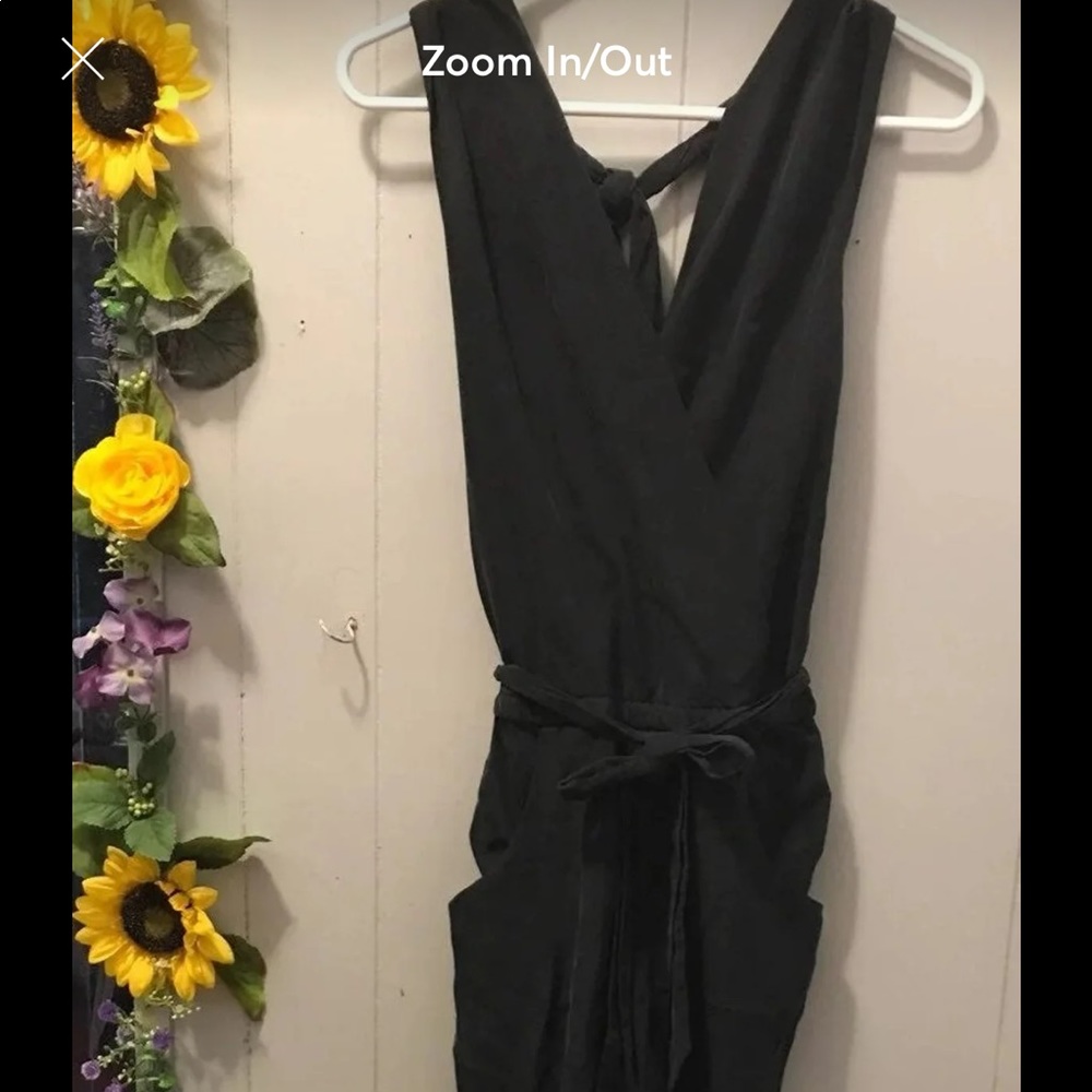 100% pure silk jumpsuit